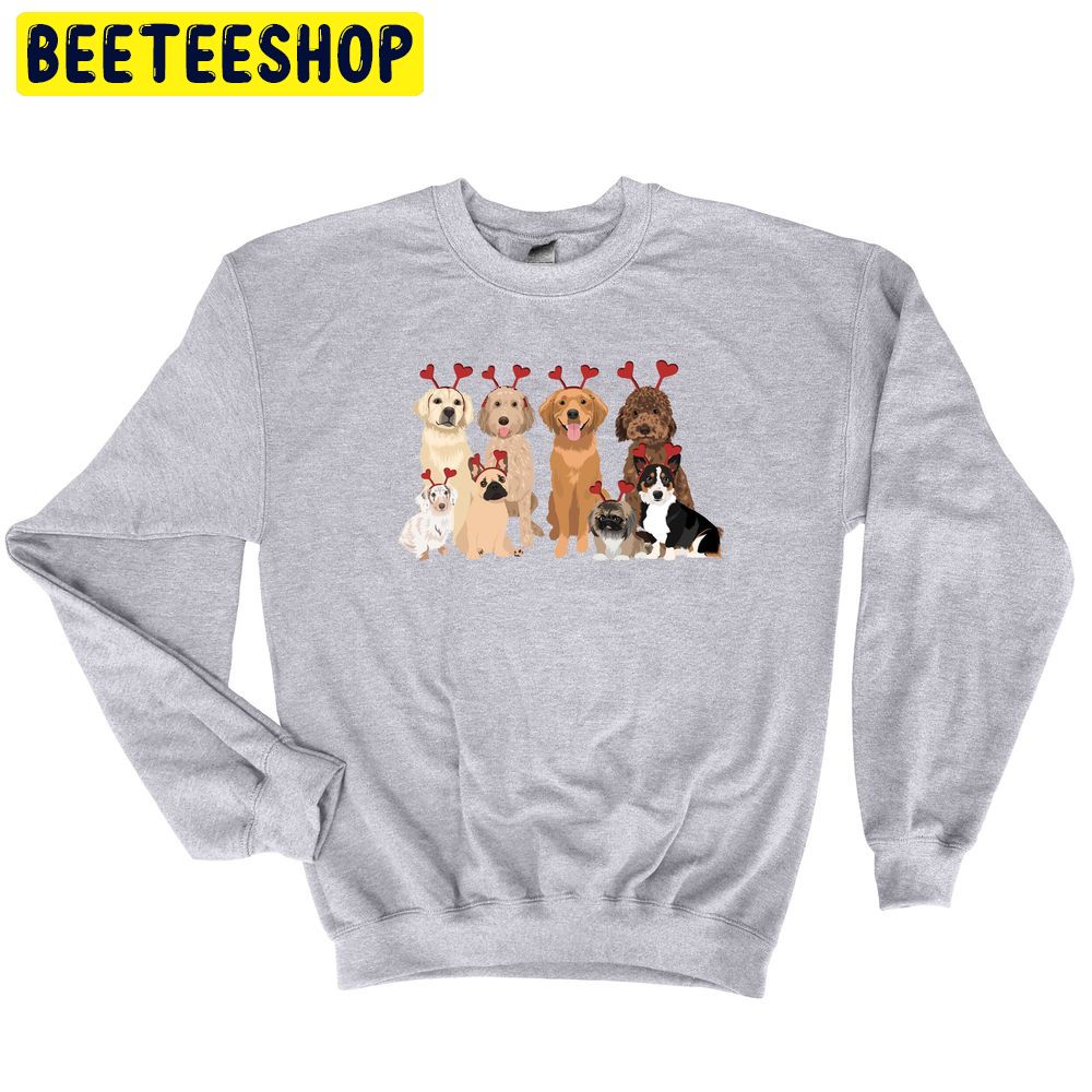 Valentine's Day Dog Trending Unisex Shirt Valentine's Day Dog Trending Unisex Shirt