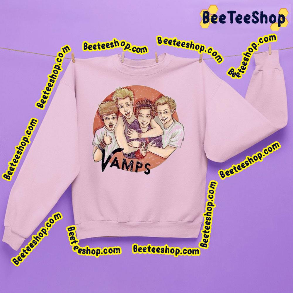 Vintage Cartoon The Vamps Trending Unisex Sweatshirt Vintage Cartoon The Vamps Trending Unisex Sweatshirt