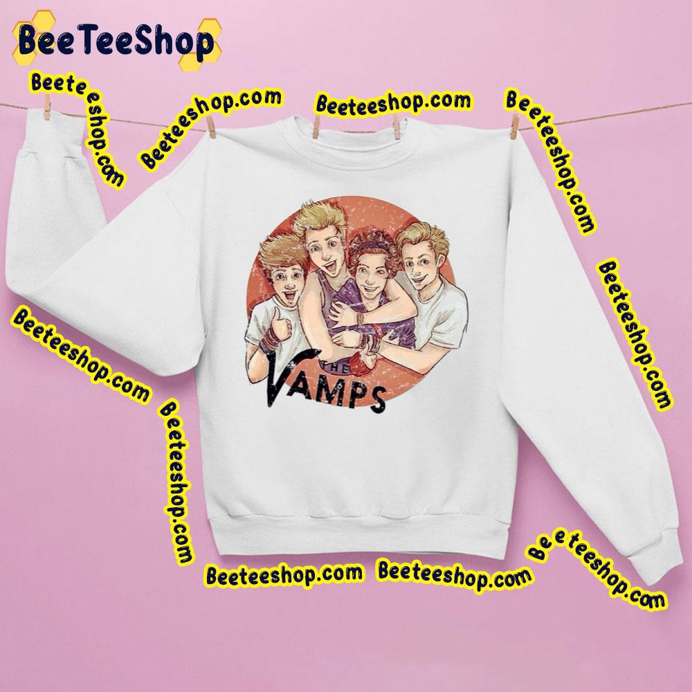 Vintage Cartoon The Vamps Trending Unisex Sweatshirt Vintage Cartoon The Vamps Trending Unisex Sweatshirt
