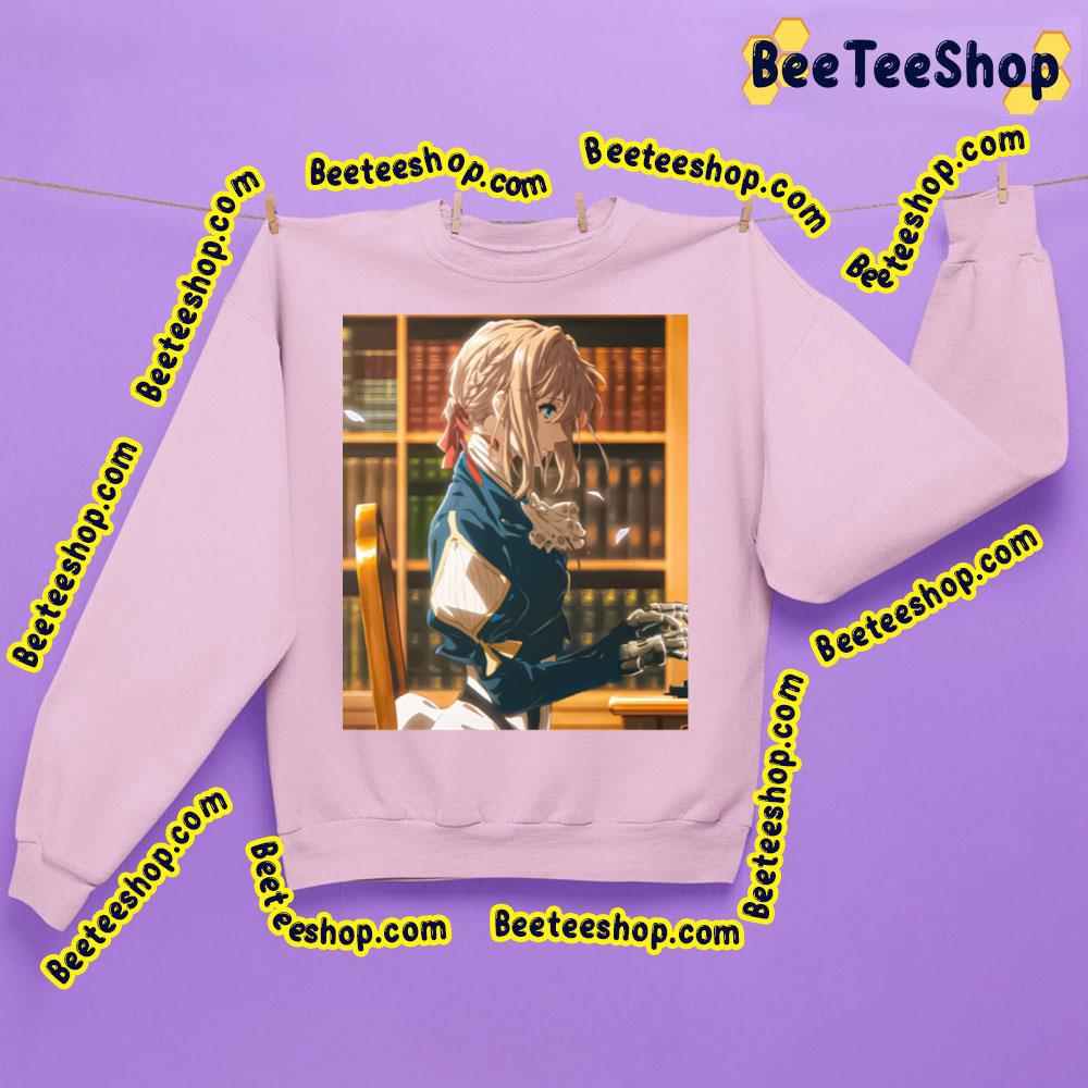 Violet Evergarden Art Trending Unisex Sweatshirt Violet Evergarden Art Trending Unisex Sweatshirt