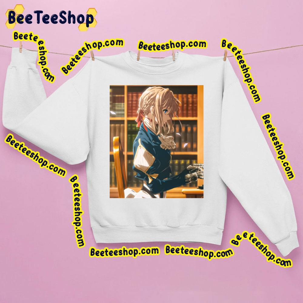 Violet Evergarden Art Trending Unisex Sweatshirt Violet Evergarden Art Trending Unisex Sweatshirt