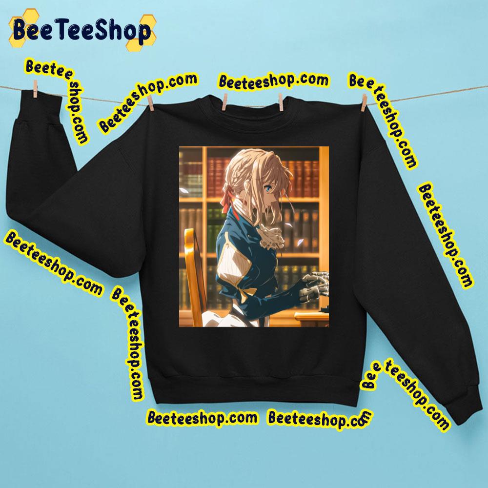 Violet Evergarden Art Trending Unisex Sweatshirt Violet Evergarden Art Trending Unisex Sweatshirt