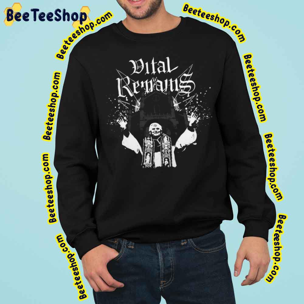 Vital Remains White Art Trending Unisex Sweatshirt Vital Remains White Art Trending Unisex Sweatshirt