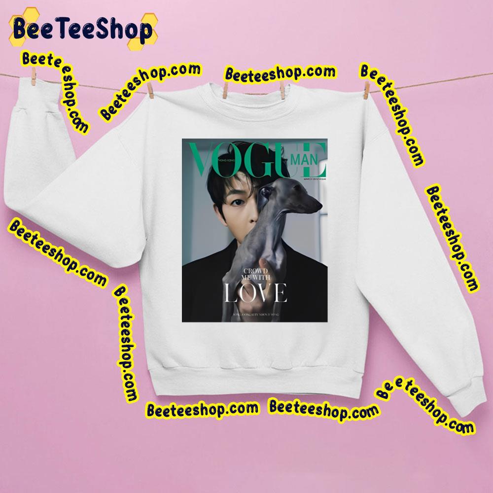Vogue Song Joong Ki Trending Unisex Sweatshirt Vogue Song Joong Ki Trending Unisex Sweatshirt