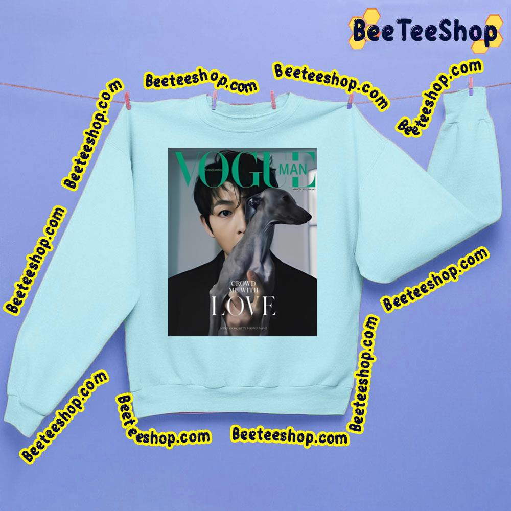 Vogue Song Joong Ki Trending Unisex Sweatshirt Vogue Song Joong Ki Trending Unisex Sweatshirt