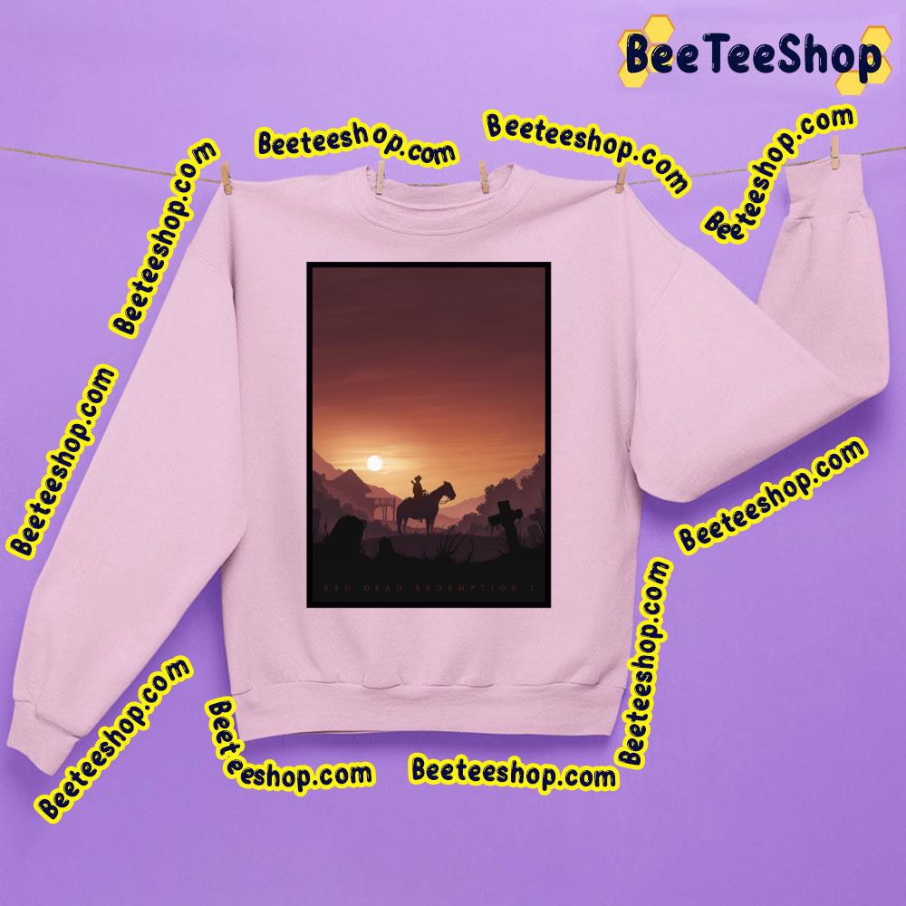 Western Cowboy Video Gaming Art Trending Unisex Sweatshirt Western Cowboy Video Gaming Art Trending Unisex Sweatshirt