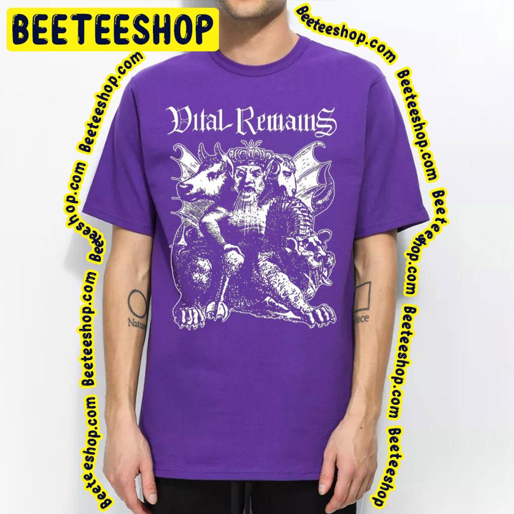 White Art Vital Remains Trending Unisex T-Shirt White Art Vital Remains Trending Unisex T-Shirt