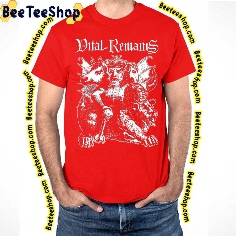 White Art Vital Remains Trending Unisex T-Shirt White Art Vital Remains Trending Unisex T-Shirt