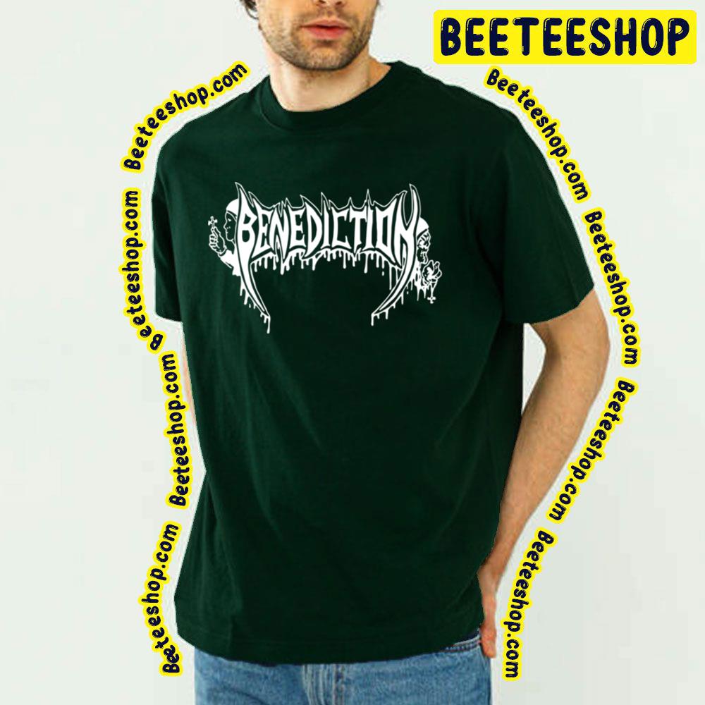 White Logo Benediction Trending Unisex T-Shirt White Logo Benediction Trending Unisex T-Shirt