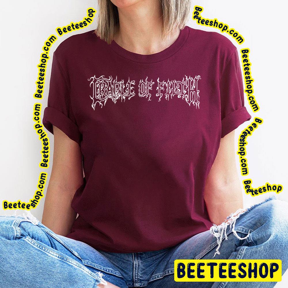 White Logo Cradle Of Filth Trending Unisex T-Shirt White Logo Cradle Of Filth Trending Unisex T-Shirt
