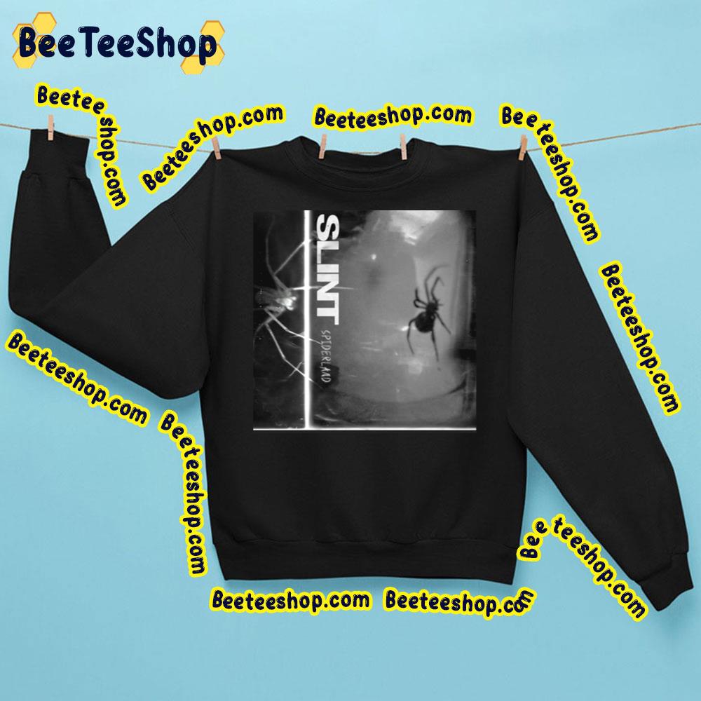 Whtie Black Art Spiderland Slint Trending Unisex Sweatshirt Whtie Black Art Spiderland Slint Trending Unisex Sweatshirt