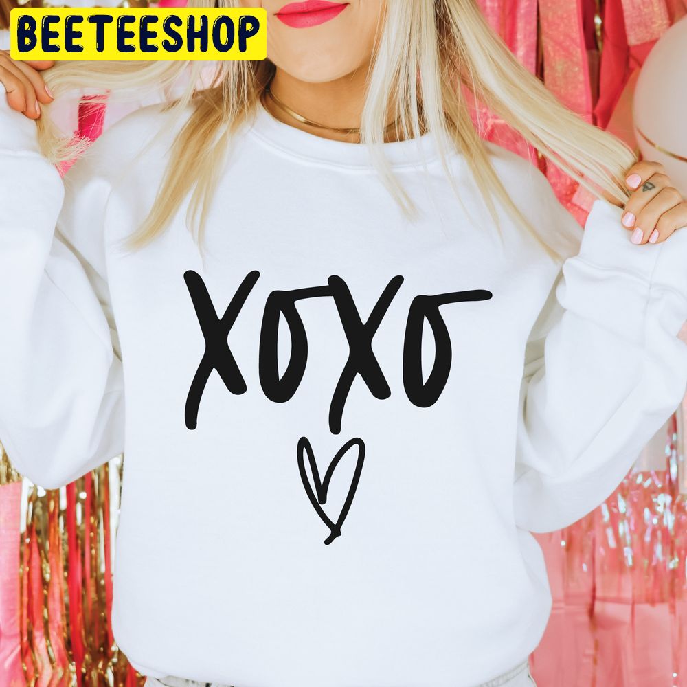 Xoxo Hugs And Kisses Love Heart Valentine Trending Unisex Shirt Xoxo Hugs And Kisses Love Heart Valentine Trending Unisex Shirt