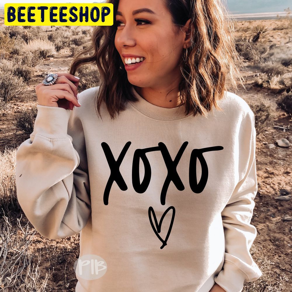 Xoxo Hugs And Kisses Love Heart Valentine Trending Unisex Shirt Xoxo Hugs And Kisses Love Heart Valentine Trending Unisex Shirt