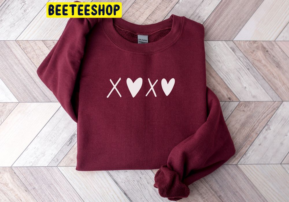 Xoxo Valentine's Day Trending Unisex Shirt Xoxo Valentine's Day Trending Unisex Shirt
