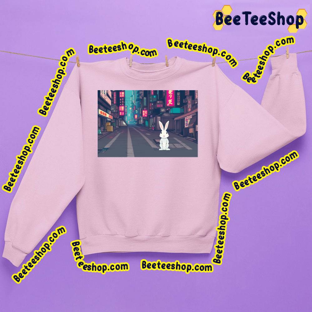 Year Of The Rabbit 2023 Japanese Street Cyberpunk Tokyo Trending Unisex Sweatshirt Year Of The Rabbit 2023 Japanese Street Cyberpunk Tokyo Trending Unisex Sweatshirt