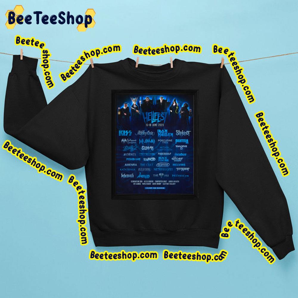 15 18 June 2023 Hellfest France Trending Unisex Sweatshirt 15 18 June 2023 Hellfest France Trending Unisex Sweatshirt