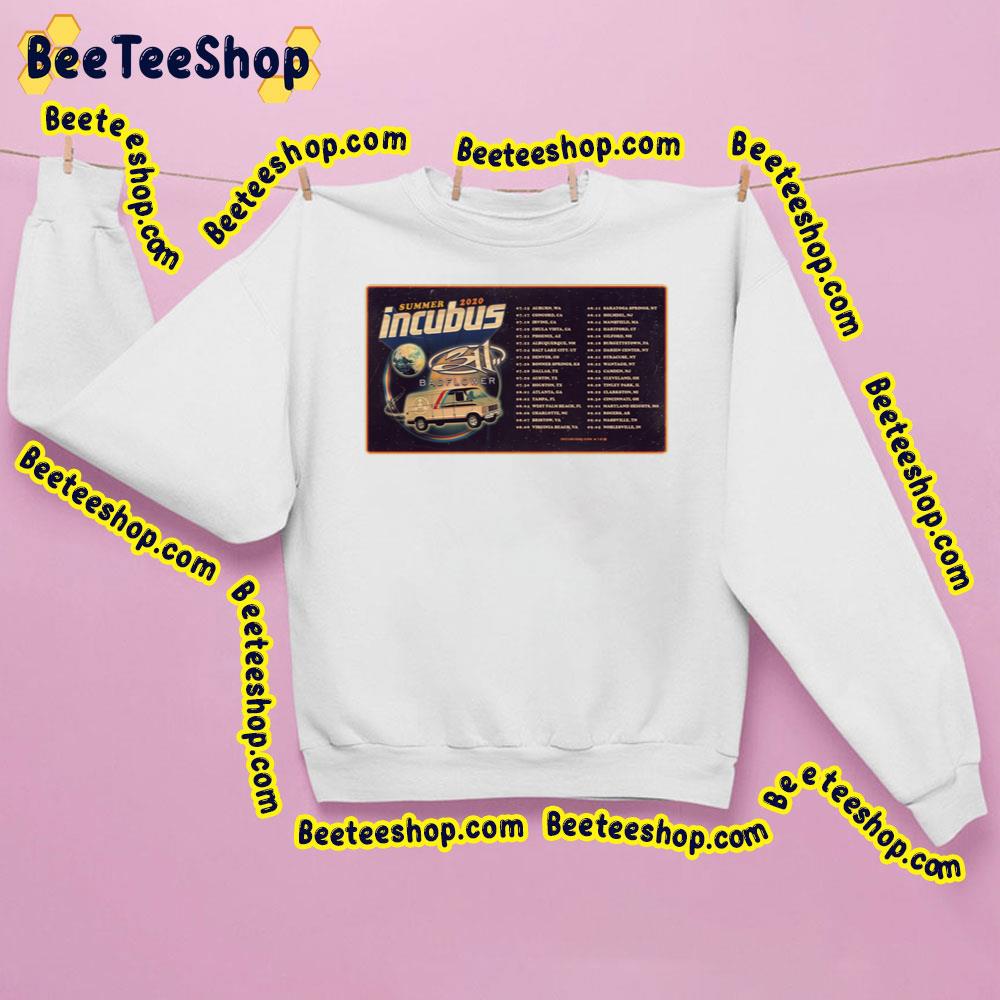 2020 Summer Incubus Dates Trending Unisex Sweatshirt 2020 Summer Incubus Dates Trending Unisex Sweatshirt