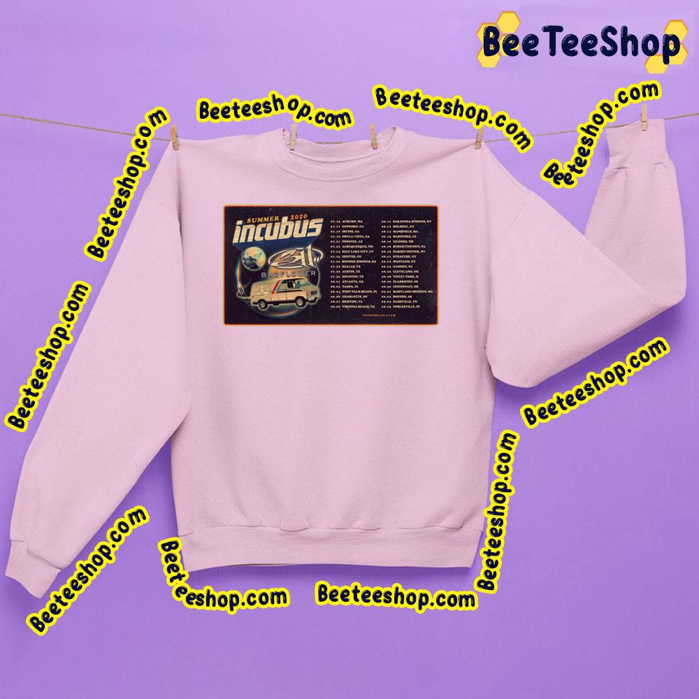 2020 Summer Incubus Dates Trending Unisex Sweatshirt 2020 Summer Incubus Dates Trending Unisex Sweatshirt