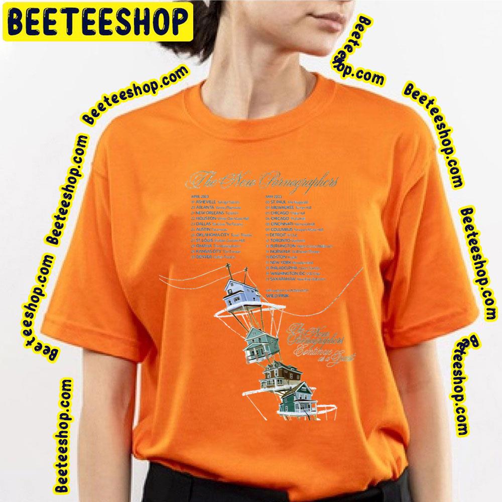 2023 Continue As A Guest The New Pornographers Trending Unisex Shirt 2023 Continue As A Guest The New Pornographers Trending Unisex Shirt