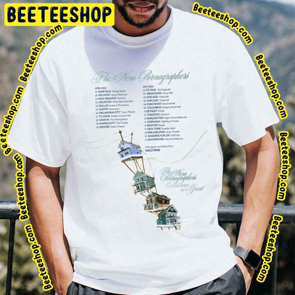 2023 Continue As A Guest The New Pornographers Trending Unisex Shirt 2023 Continue As A Guest The New Pornographers Trending Unisex Shirt