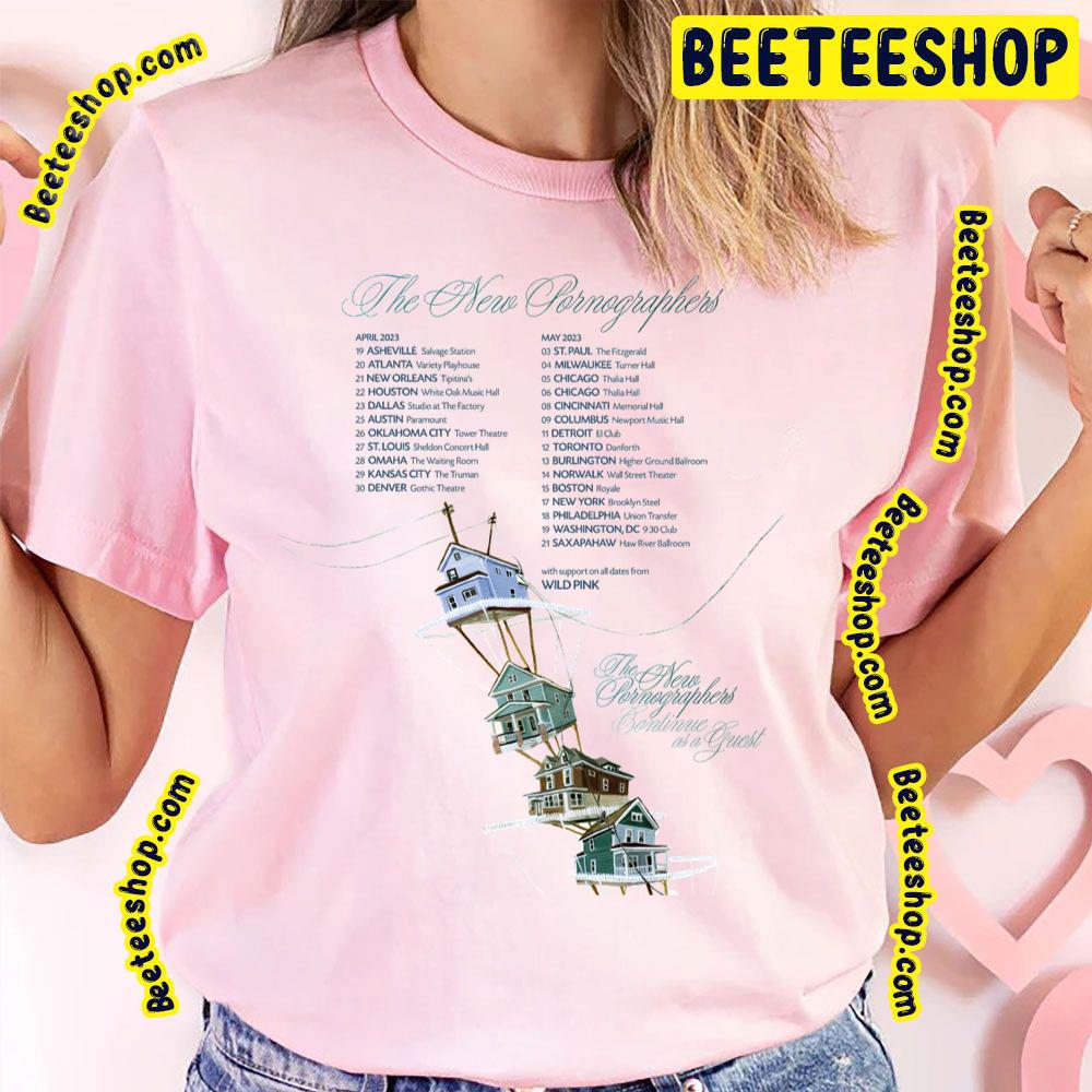2023 Continue As A Guest The New Pornographers Trending Unisex Shirt 2023 Continue As A Guest The New Pornographers Trending Unisex Shirt