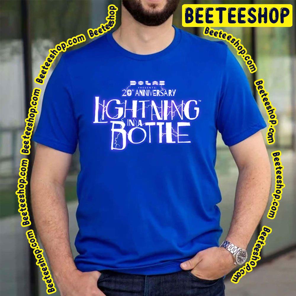 20th Annivesary Lightning In A Bottle Trending Unisex T-Shirt 20th Annivesary Lightning In A Bottle Trending Unisex T-Shirt