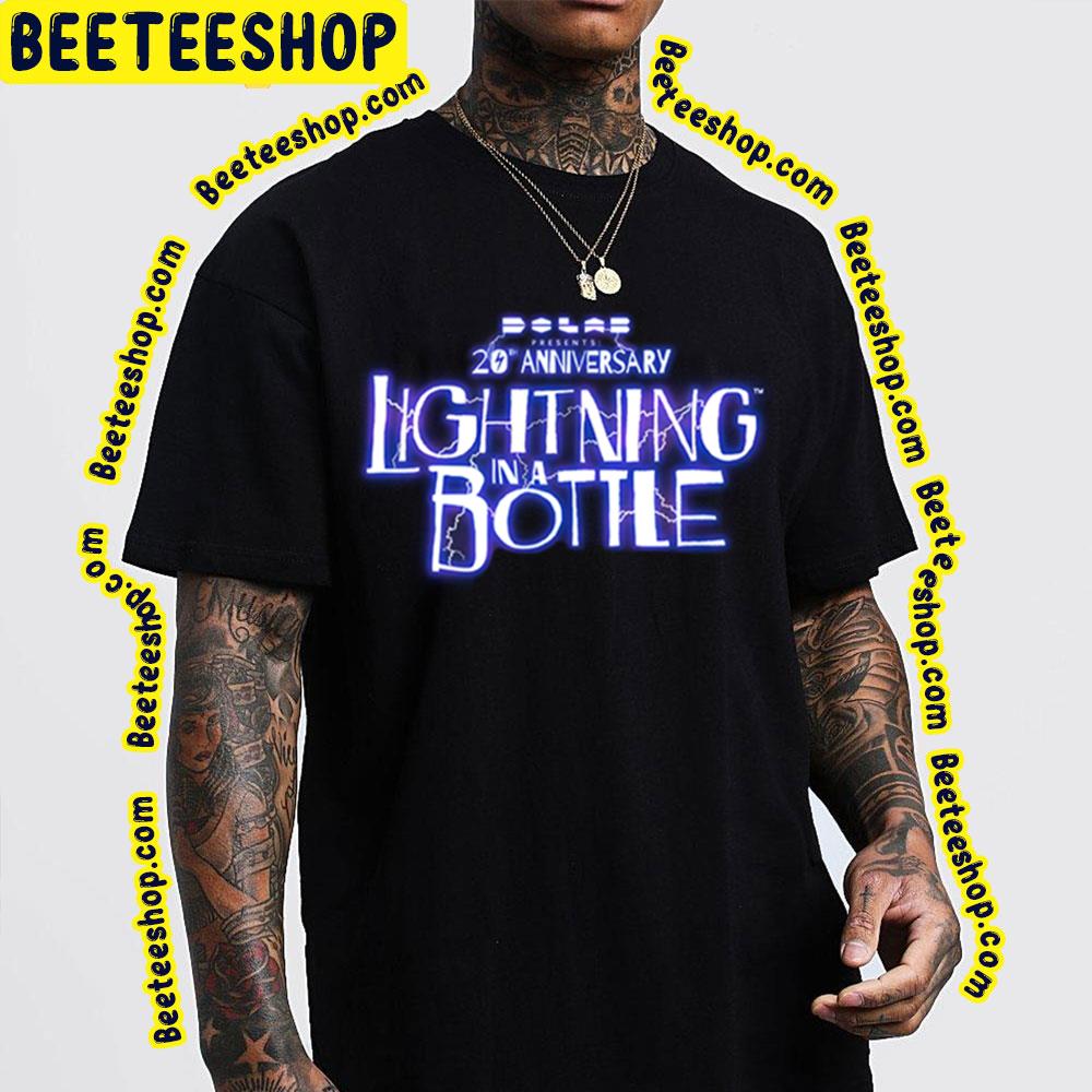 20th Annivesary Lightning In A Bottle Trending Unisex T-Shirt 20th Annivesary Lightning In A Bottle Trending Unisex T-Shirt
