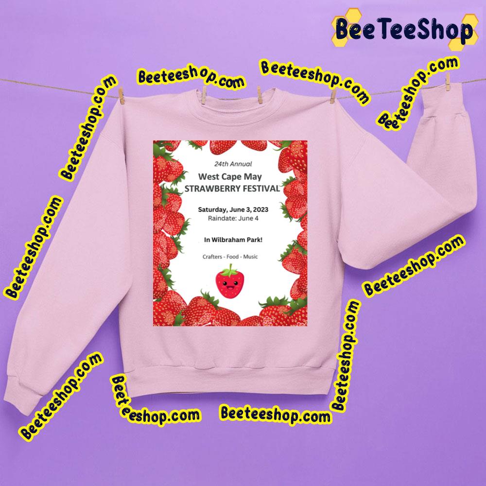 24th Annual Strawberry Music Festival 2023 Trending Unisex Sweatshirt 24th Annual Strawberry Music Festival 2023 Trending Unisex Sweatshirt