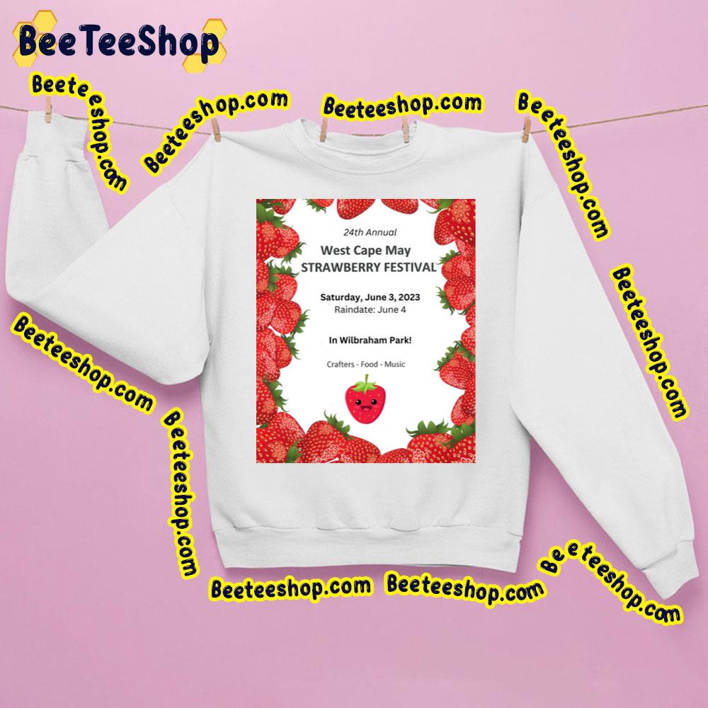 24th Annual Strawberry Music Festival 2023 Trending Unisex Sweatshirt 24th Annual Strawberry Music Festival 2023 Trending Unisex Sweatshirt