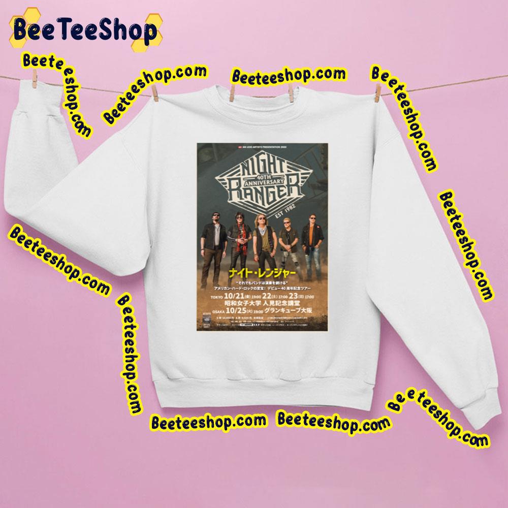 40th Anniversary Night Rangery Trending Unisex Sweatshirt 40th Anniversary Night Rangery Trending Unisex Sweatshirt