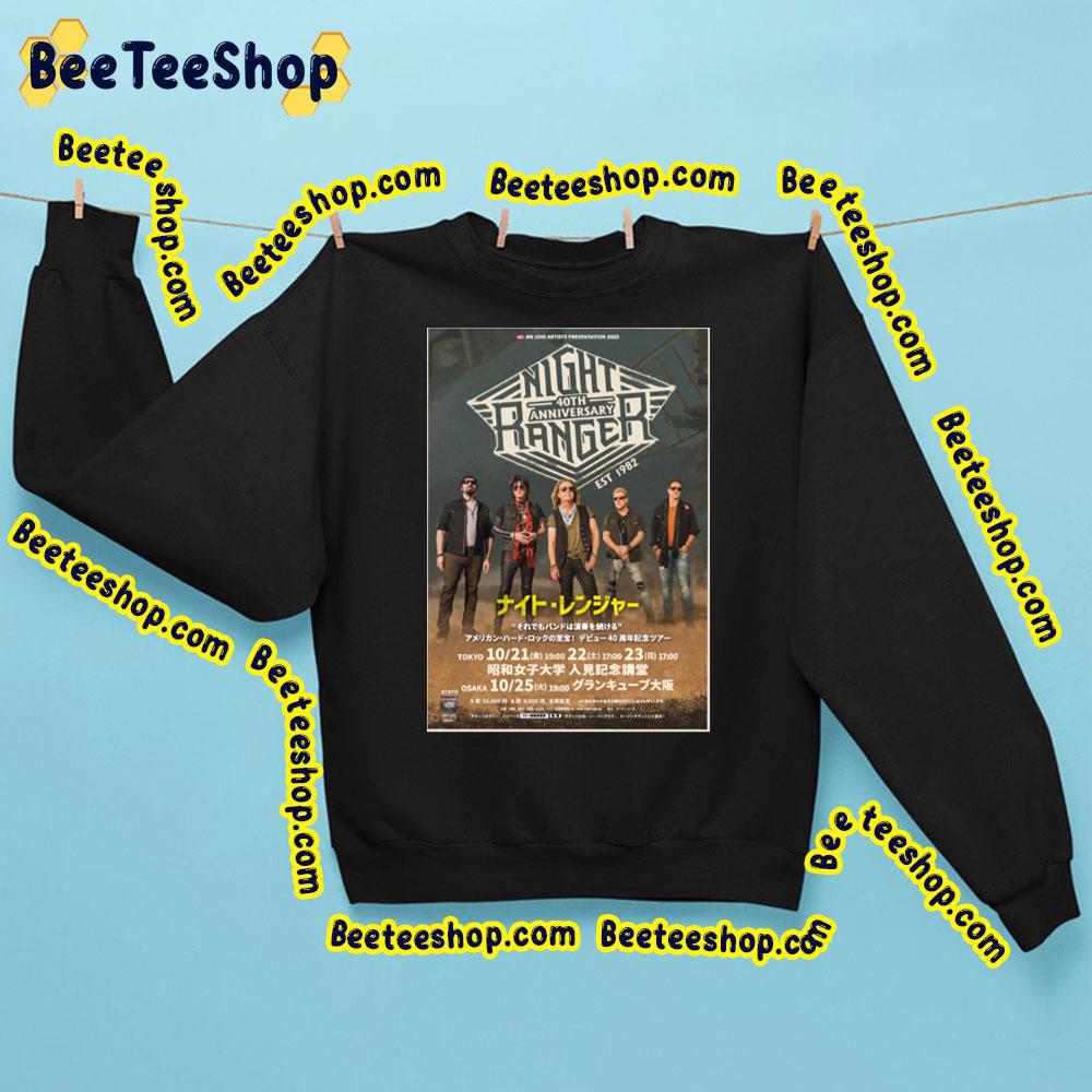 40th Anniversary Night Rangery Trending Unisex Sweatshirt 40th Anniversary Night Rangery Trending Unisex Sweatshirt