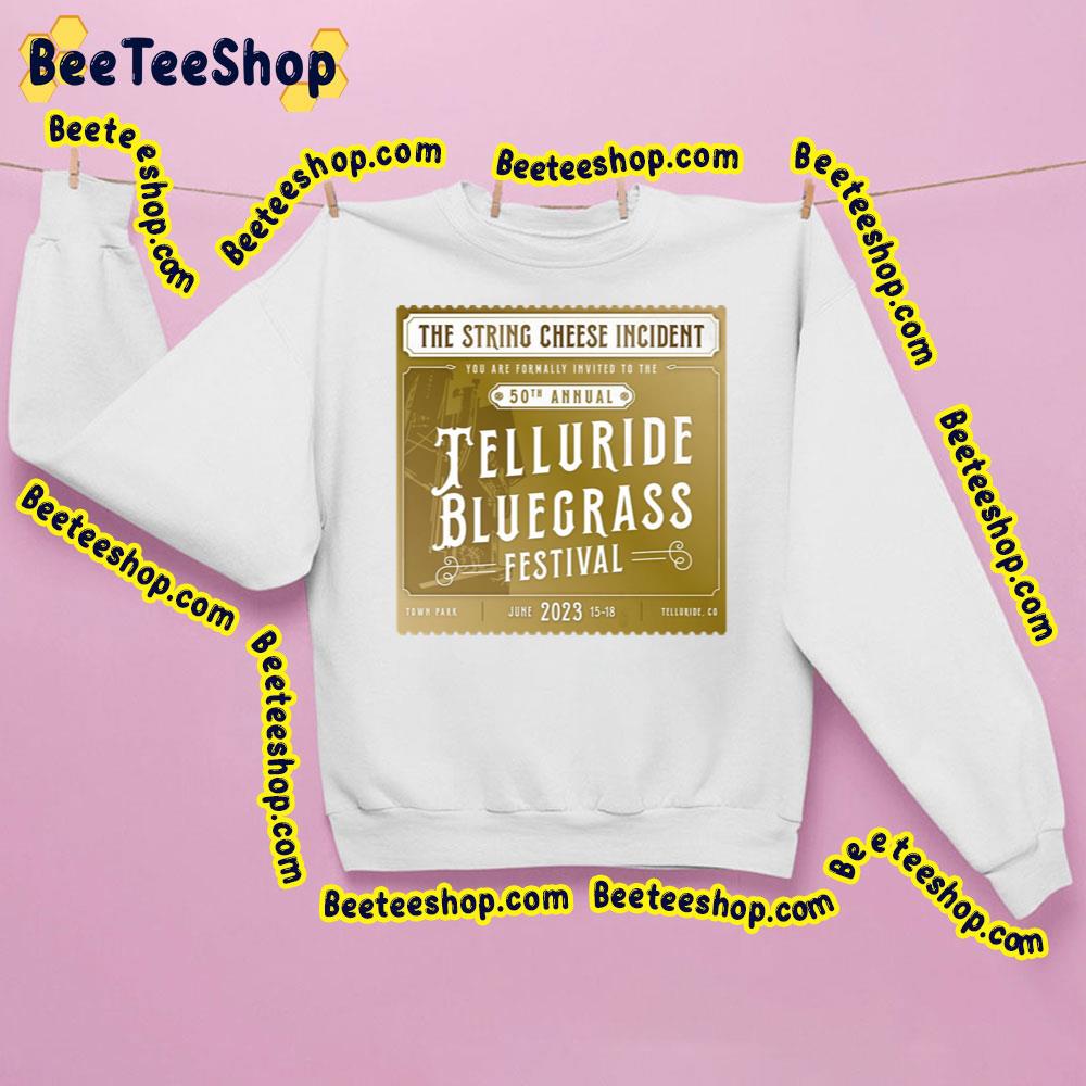 50th Annual Telluride Bluegrass Festival The String Chesse Incdent Trending Unisex Shirt 50th Annual Telluride Bluegrass Festival The String Chesse Incdent Trending Unisex Shirt