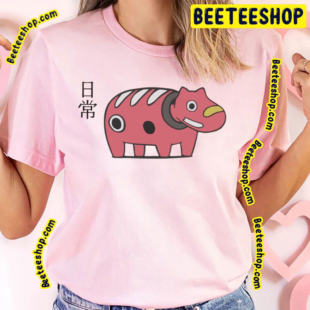 Akabeko (Red Cow) Nichijou Trending Unisex T-Shirt Akabeko (Red Cow) Nichijou Trending Unisex T-Shirt