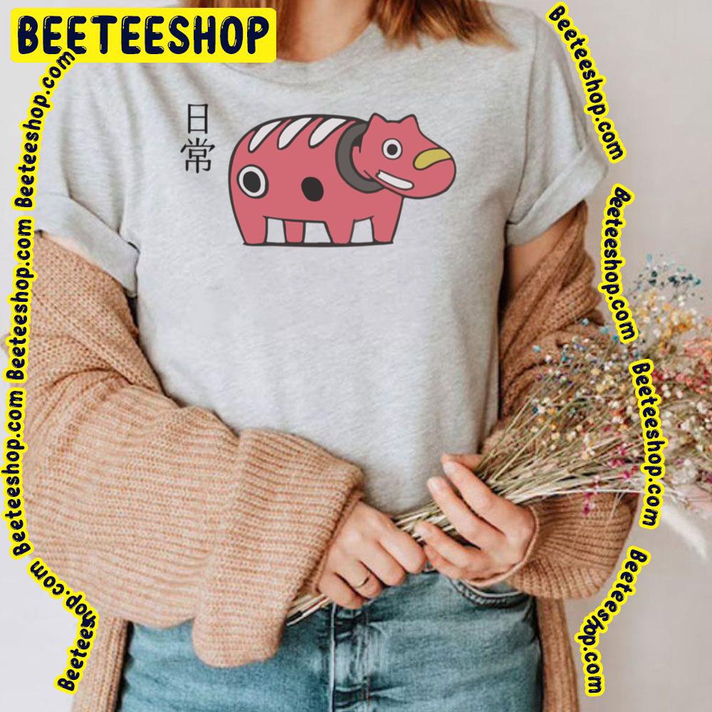 Akabeko (Red Cow) Nichijou Trending Unisex T-Shirt Akabeko (Red Cow) Nichijou Trending Unisex T-Shirt