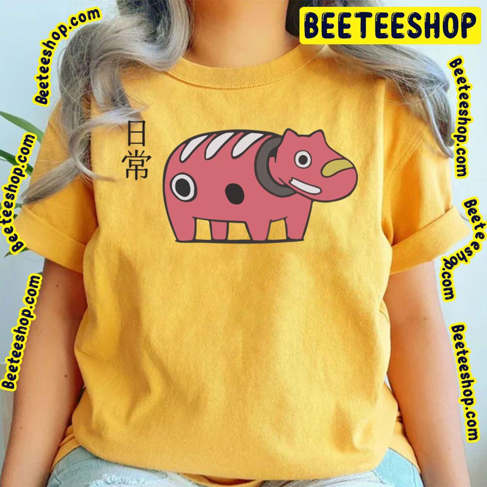 Akabeko (Red Cow) Nichijou Trending Unisex T-Shirt Akabeko (Red Cow) Nichijou Trending Unisex T-Shirt