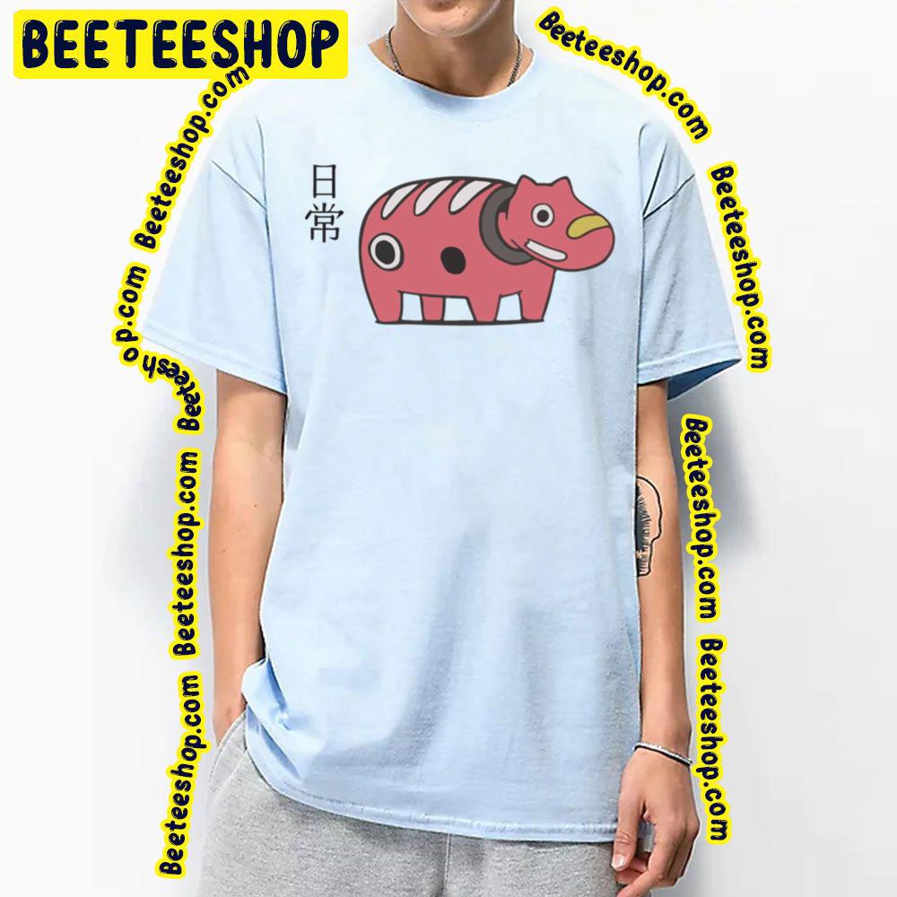 Akabeko (Red Cow) Nichijou Trending Unisex T-Shirt Akabeko (Red Cow) Nichijou Trending Unisex T-Shirt