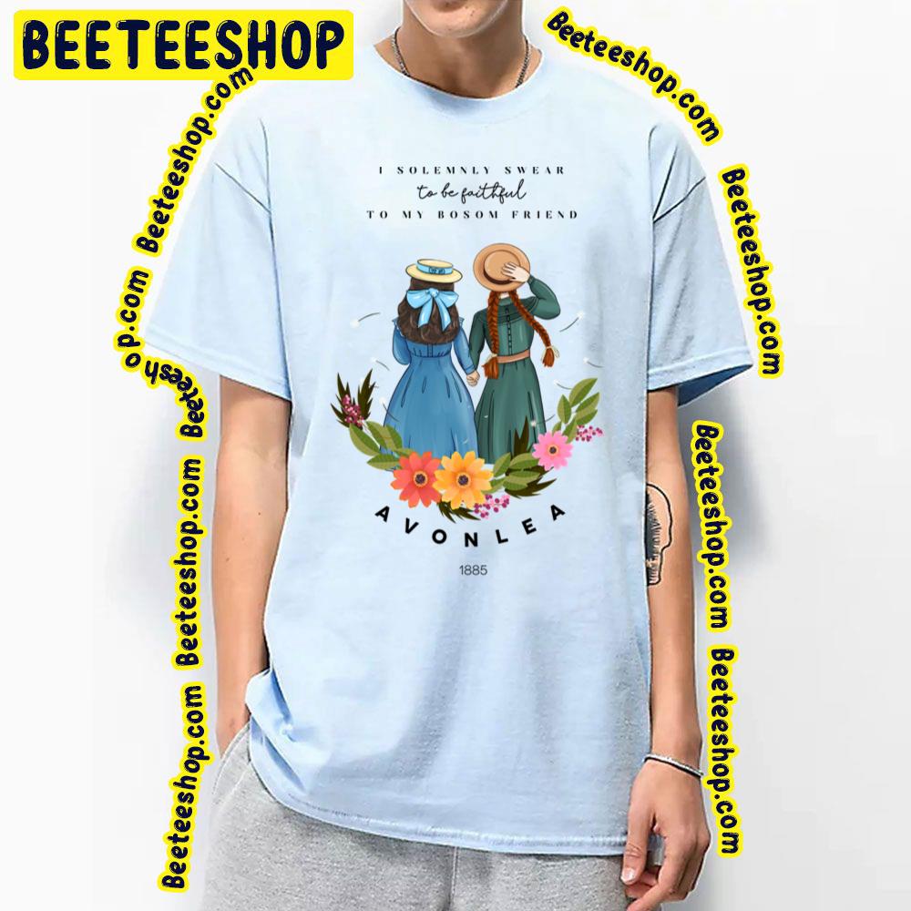 Anne And Diana From Avonlea Green Gables Best Friends Trending Unisex T-Shirt Anne And Diana From Avonlea Green Gables Best Friends Trending Unisex T-Shirt