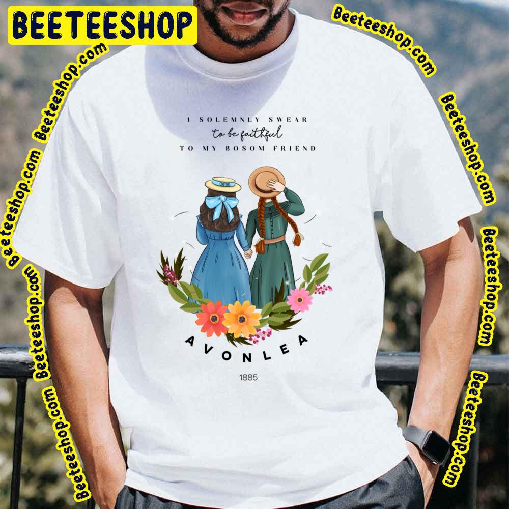 Anne And Diana From Avonlea Green Gables Best Friends Trending Unisex T-Shirt Anne And Diana From Avonlea Green Gables Best Friends Trending Unisex T-Shirt
