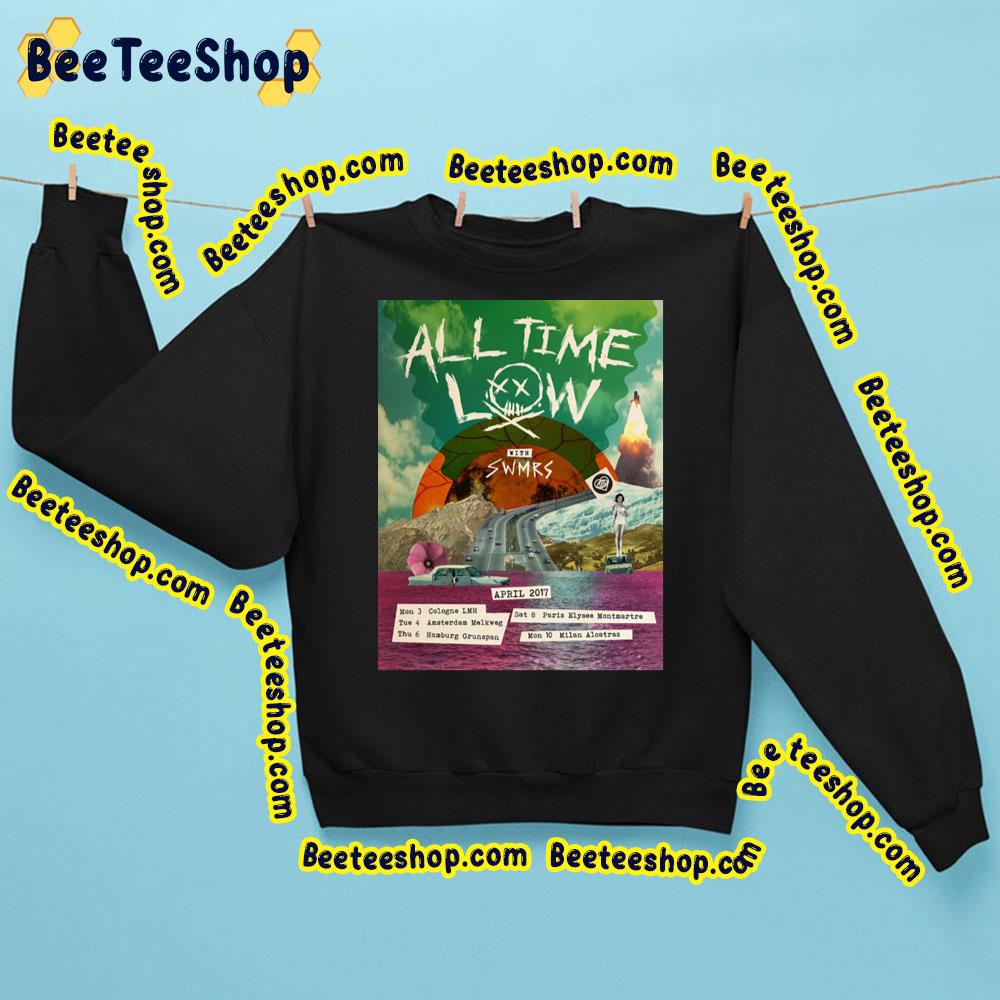 April 2017 All Time Low With Swmrs Trending Unisex Sweatshirt April 2017 All Time Low With Swmrs Trending Unisex Sweatshirt