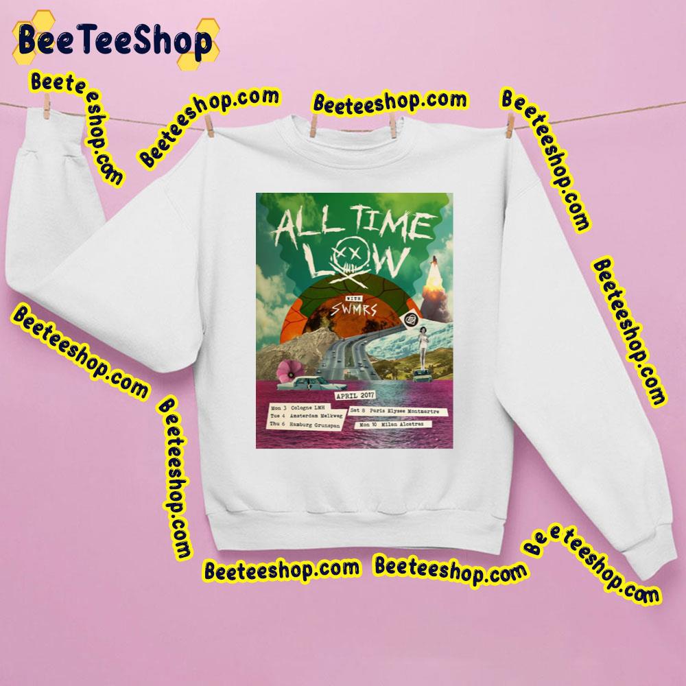 April 2017 All Time Low With Swmrs Trending Unisex Sweatshirt April 2017 All Time Low With Swmrs Trending Unisex Sweatshirt