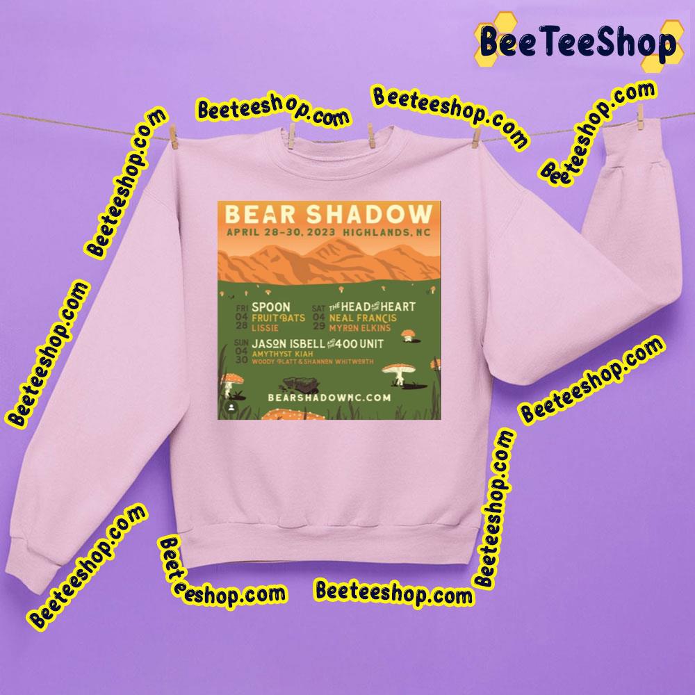 April 2023 Bear Shadow Festival Trending Unisex Shirt April 2023 Bear Shadow Festival Trending Unisex Shirt
