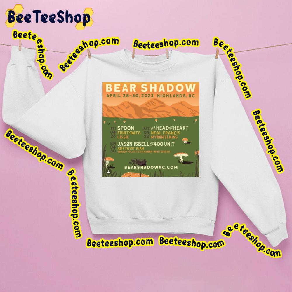 April 2023 Bear Shadow Festival Trending Unisex Shirt April 2023 Bear Shadow Festival Trending Unisex Shirt