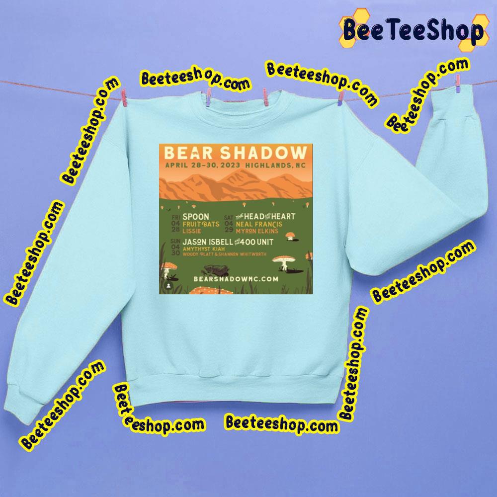 April 2023 Bear Shadow Festival Trending Unisex Shirt April 2023 Bear Shadow Festival Trending Unisex Shirt