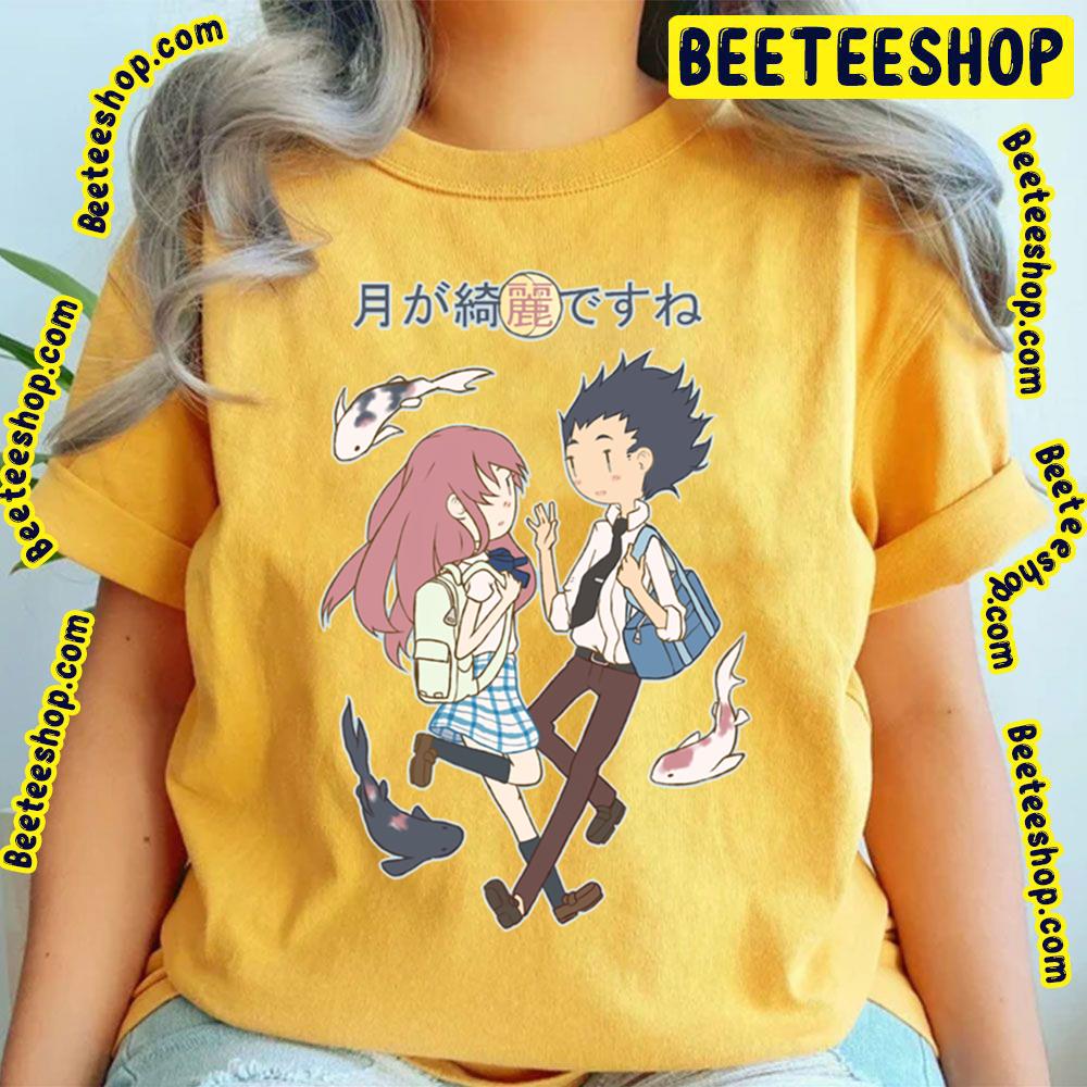 Art Ishida Shouya And Nishimiya Shouko A Silent Voice Girl Trending Unisex T-Shirt Art Ishida Shouya And Nishimiya Shouko A Silent Voice Girl Trending Unisex T-Shirt