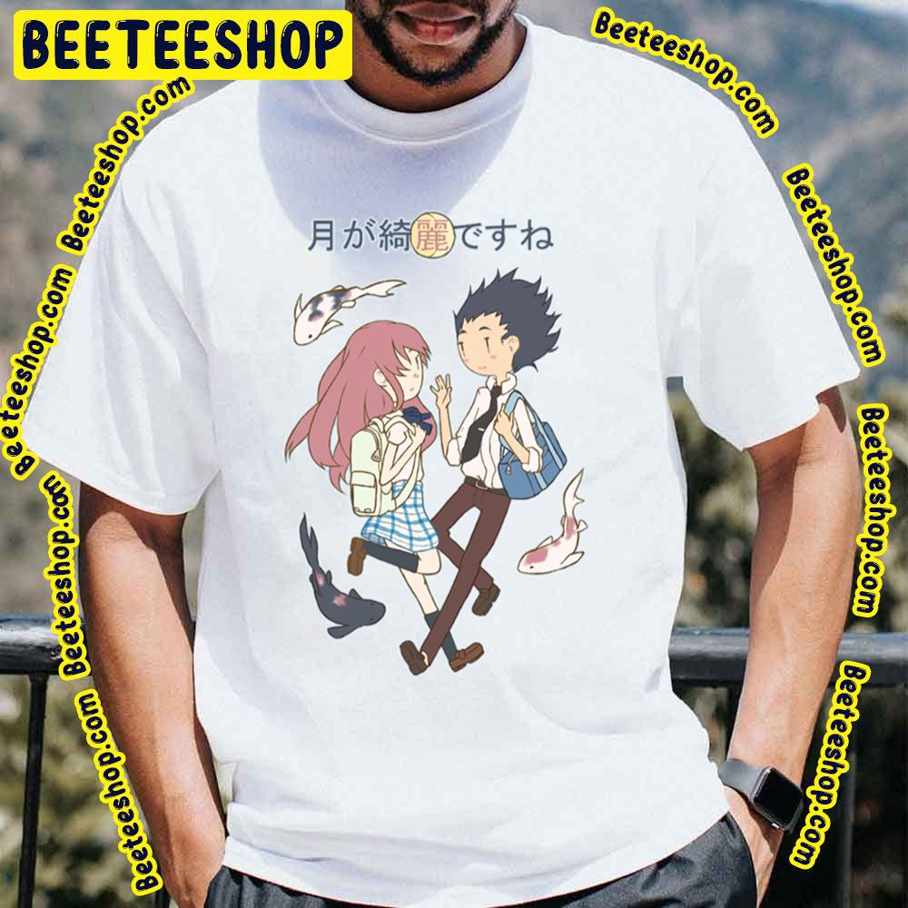Art Ishida Shouya And Nishimiya Shouko A Silent Voice Girl Trending Unisex T-Shirt Art Ishida Shouya And Nishimiya Shouko A Silent Voice Girl Trending Unisex T-Shirt