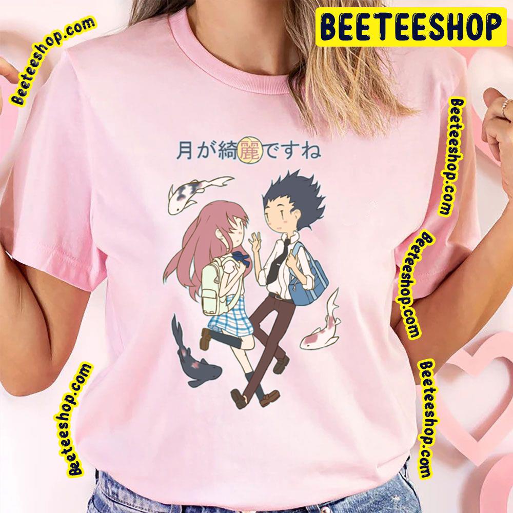 Art Ishida Shouya And Nishimiya Shouko A Silent Voice Girl Trending Unisex T-Shirt Art Ishida Shouya And Nishimiya Shouko A Silent Voice Girl Trending Unisex T-Shirt