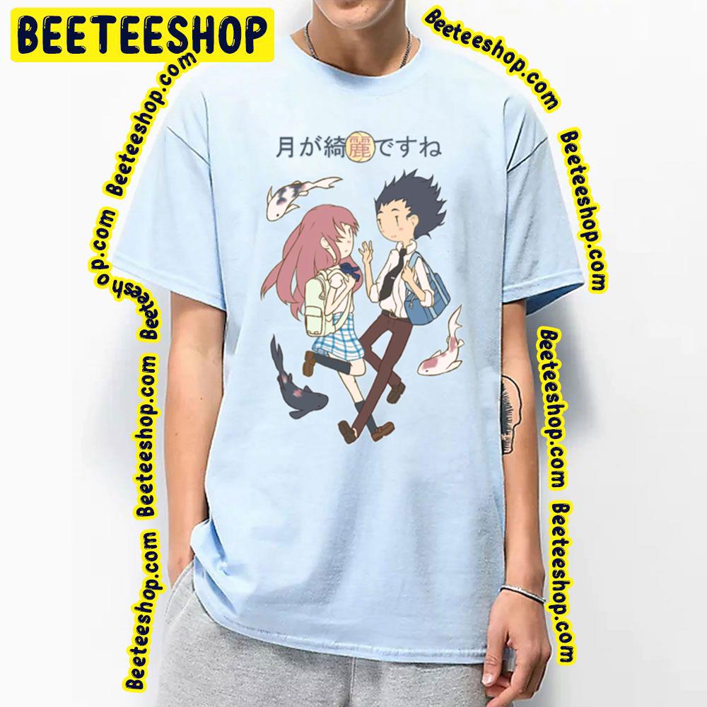 Art Ishida Shouya And Nishimiya Shouko A Silent Voice Girl Trending Unisex T-Shirt Art Ishida Shouya And Nishimiya Shouko A Silent Voice Girl Trending Unisex T-Shirt