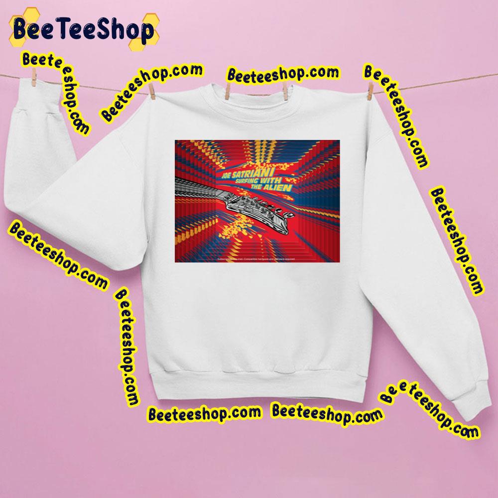 Art Joe Satriani Surfing With The Alien Trending Unisex Sweatshirt Art Joe Satriani Surfing With The Alien Trending Unisex Sweatshirt
