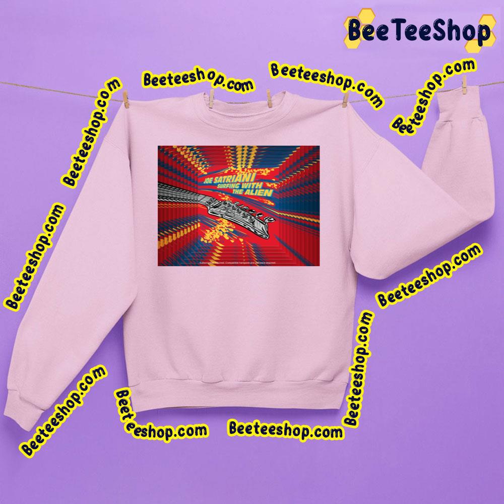 Art Joe Satriani Surfing With The Alien Trending Unisex Sweatshirt Art Joe Satriani Surfing With The Alien Trending Unisex Sweatshirt