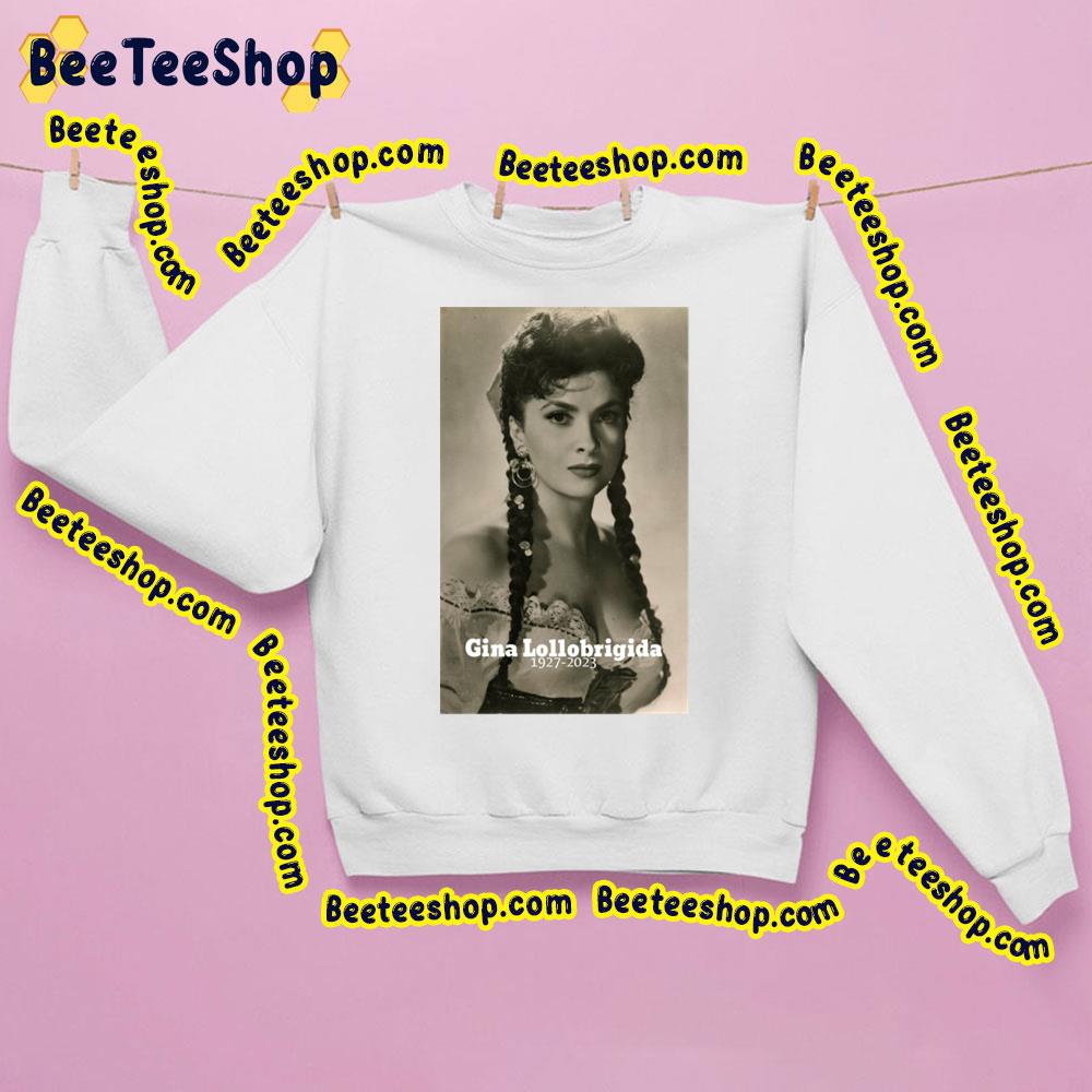 Art Picture Gina Lollobrigida 1927 2023 Trending Unisex Sweatshirt Art Picture Gina Lollobrigida 1927 2023 Trending Unisex Sweatshirt